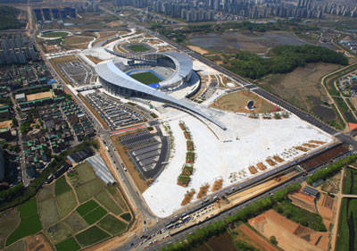 인천아시아드 주경기장 전경사진