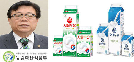 이동필 농림축산식품부장관, 서울유유, 연세우유