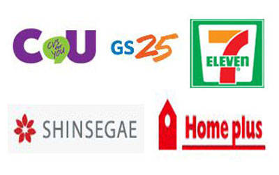 CU, GS25, 7ELEVEN, 신세계, 홈플러스