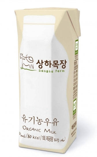 상하목장 멸균 백색우유 125mL (매일유업 제공)