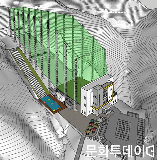 충북 단양군(군수 류한우)이 스포츠 인프라 확충에 힘 쏟는다. 사진은 복합스포츠센터 조감도. (출처: 단양군청)